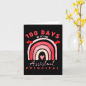 Valentine 100 Tage Assistenzzeit Hauptverpflichtet Karte (Gelbe Blume)