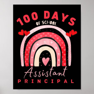 Valentine 100 Tage der Schule Istant Hauptgenuss Poster