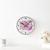 Valentine 2026-Clock-Thai Runde Wanduhr (Zuhause)