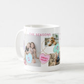 Valentine 4 FotoCollage Kaffeetasse (Vorderseite Links)