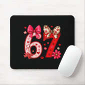 Valentine 67 Lustige Sechs Sieben Meme Coquette Sc Mousepad (Mit Mouse)