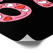 Valentine 67 Meme Six Seven Cute Gen Alpha  Poster (Ecke)