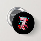 Valentine 67 Six Seven Meme Dabbing Herzen passend Button (Vorne & Hinten)