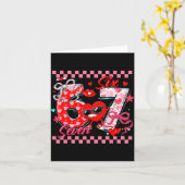 Valentine 67 Six Seven Meme Dabbing Herzen Passend Karte (Gelbe Blume)