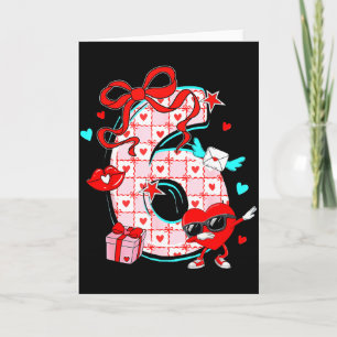 Valentine 67 Six Seven Meme Dabbing Herzen Passend Karte