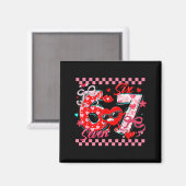 Valentine 67 Six Seven Meme Dabbing Herzen passend Magnet (Vorderseite/Rückseite)