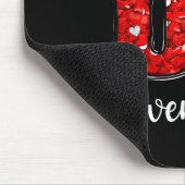 Valentine 67 Six Seven Meme Rose Herzen Valentinst Mousepad (Ecke)
