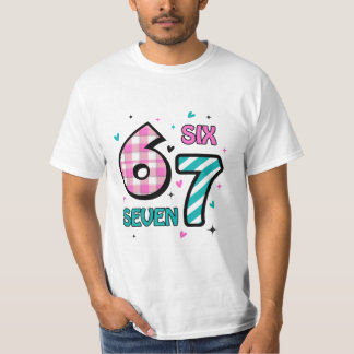 Valentine 67 Six Seven Valentinstag T-Shirt