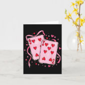 Valentine 6 7 Valentines Day Matching Couple Heart Karte (Gelbe Blume)