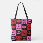 Valentine All-Over-Print-Tasche Tasche (Rückseite)