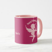 Valentine-Amor-Name-Tassen Tasse (VorderseiteRechts)