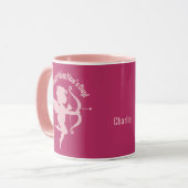 Valentine-Amor-Name-Tassen Tasse (Vorderseite Links)