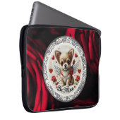 Valentine Angel Chihuahua Laptop-Sieb - Sei mein Laptopschutzhülle (Vorne Rechts)