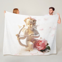 VALENTINE ANGEL FLEECEDECKE