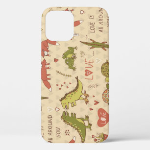 Valentine Animal Hand Gezeichnet Print Case-Mate iPhone Hülle