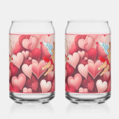 Valentine Arrow Glass Dosenglas (Rechts)