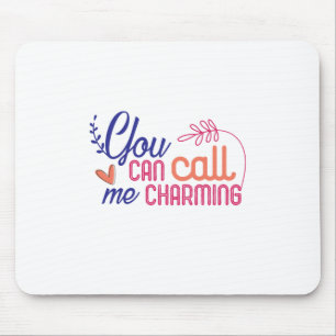 Valentine Art, die Sie mich nennen können Mousepad