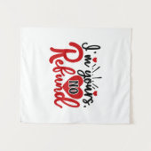 Valentine Art I Am Yours Wandteppich (Vorderseite (Horizontal))
