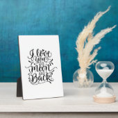 Valentine Art I Liebe Fotoplatte (Seite)