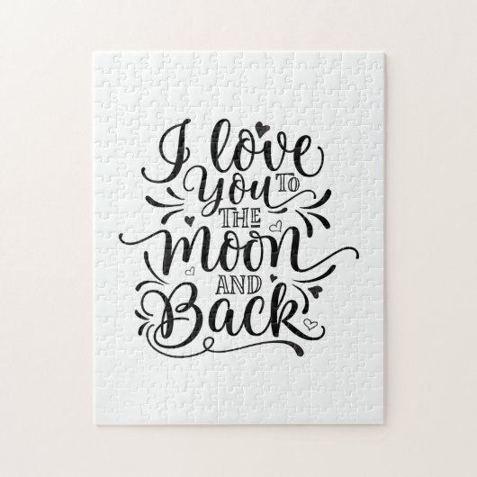 Valentine Art I Liebe Puzzle (Vertikal)