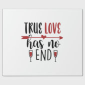 Valentine Art Love Geschenkpapier (Flach)