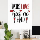 Valentine Art Love Poster (Heimbüro)
