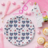 Valentine Art Pappteller (Party)