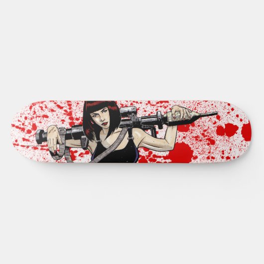 Valentine Assassin Skateboard (Horizontal)