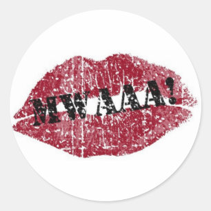 Valentine-Aufkleber Runder Aufkleber