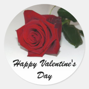 Valentine-Aufkleber Runder Aufkleber