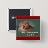 Valentine aus der Katze Button (Vorne & Hinten)