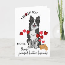 Valentine aus Ihrer Liebe Collie Dog Biscuit