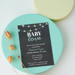 Valentine Baby Shower Einladung