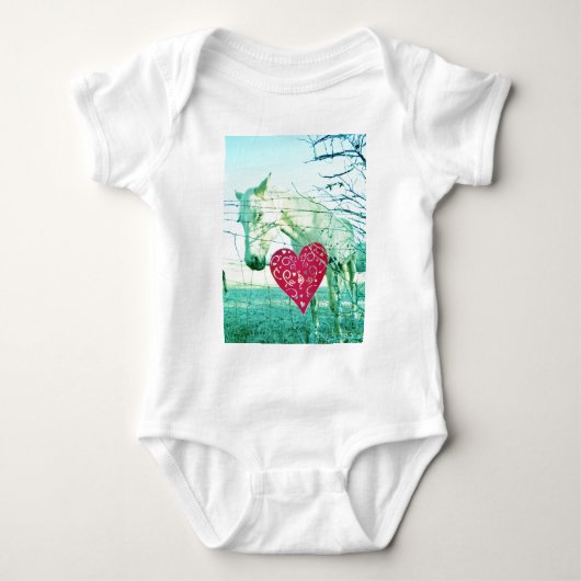 Valentine Baby Strampler (Vorderseite)