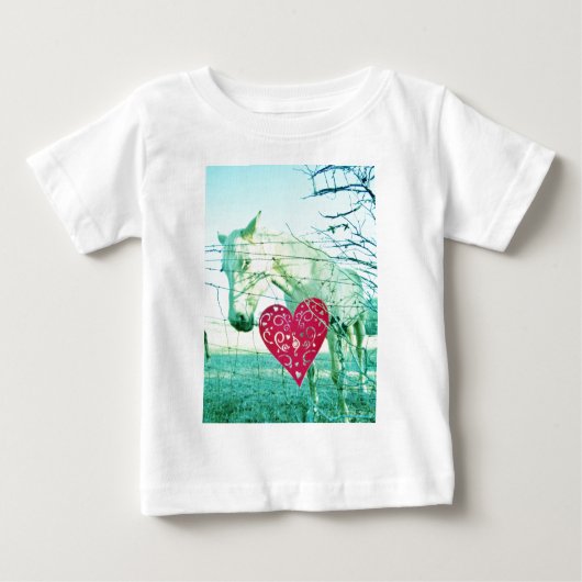 Valentine Baby T-shirt (Vorderseite)
