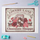 Valentine Bäckerei und Süßigkeiten Serie Design #1 Seidenpapier (Basteln)