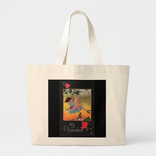 Valentine Bag Jumbo Stoffbeutel (Vorne)