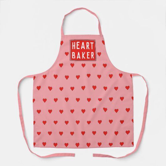 Valentine Baker All-over-Print-Schürze Schürze (Vorderseite)