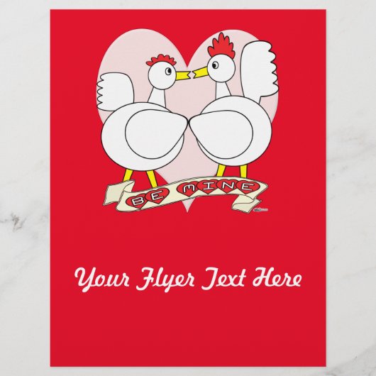 Valentine Be Mine Flyer (Vorne)