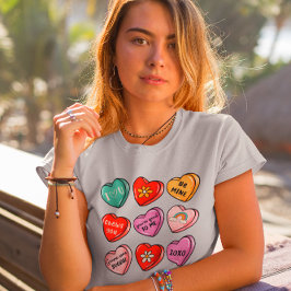 Valentine Be Mine Gimme etwas Zucker Liebe T-Shirt