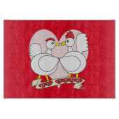 Valentine Be Mine Schneidebrett (Vorderseite)