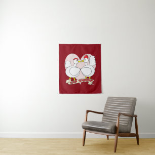 Valentine Be Mine Wandteppich