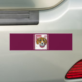 VALENTINE BEAGLE AUTOAUFKLEBER (Auf Auto)