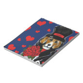 VALENTINE BEAGLE NOTIZBLOCK (Rotiert)