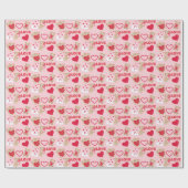 Valentine Bears 10 cm x 2,5 m Wrapping Paper Geschenkpapier (Flach)