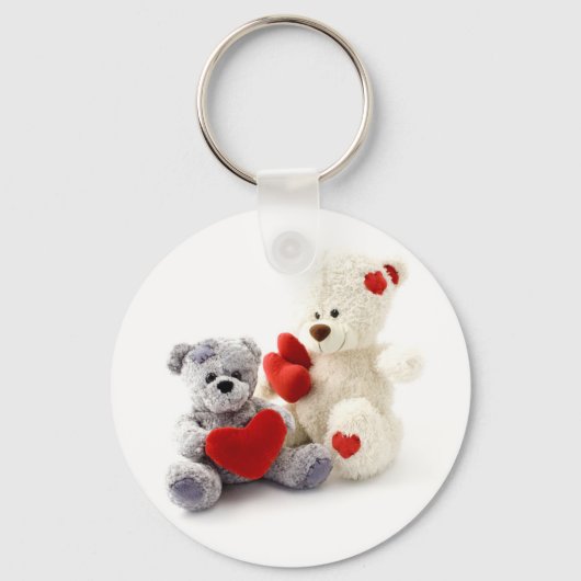Valentine Bears Schlüsselanhänger (Vorderseite)