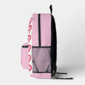 Valentine Bedruckter Rucksack (Rechts)