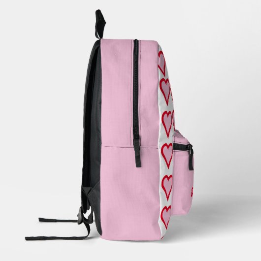 Valentine Bedruckter Rucksack (Links)