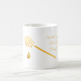 Valentine Bee and Honey Tasse