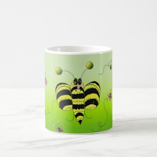 Valentine Bee Mine Kaffeetasse (Mittel)